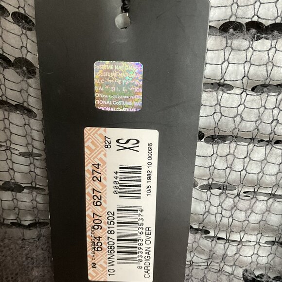 C'N'C Costume National Mohair & Lama Wool Cardigan, Size XS - Picture 5 of 10